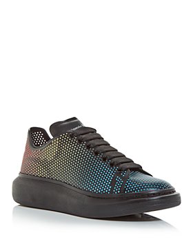 Alexander McQUEEN - Men's Oversized Ombré Rainbow Perforated Sneakers