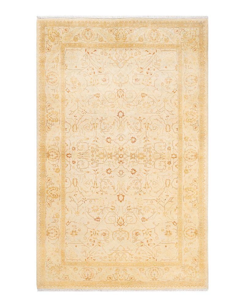Adorn Handwoven Rugs Mogul M1583 4'1" x 6'4" Area Rug - Ivory