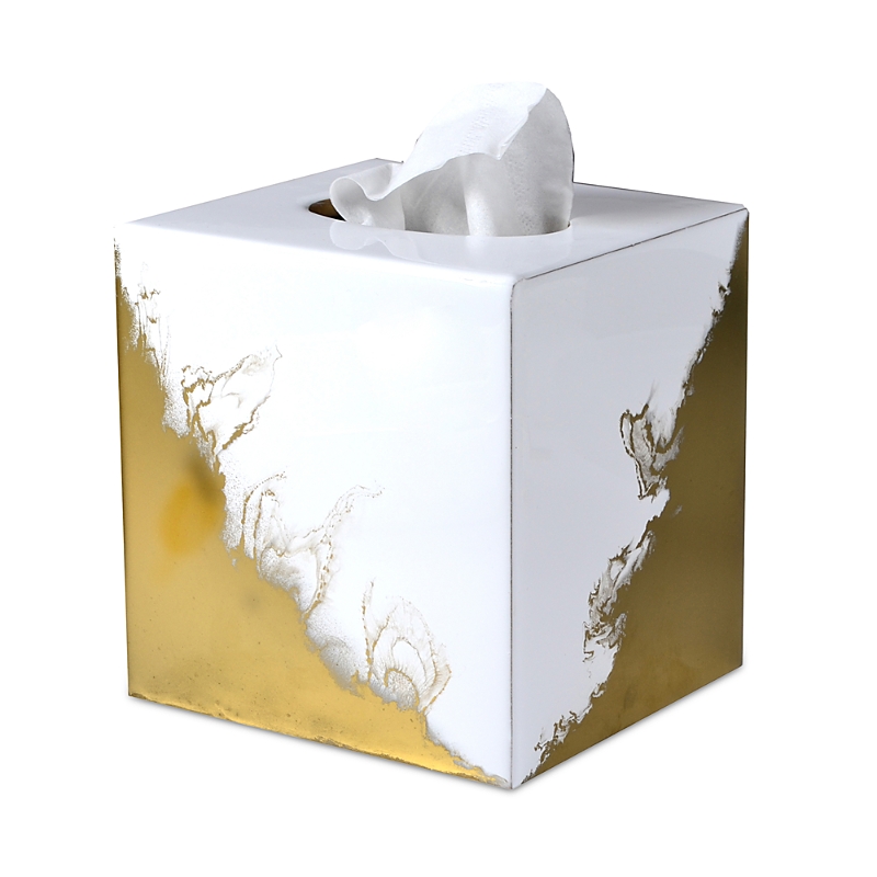 Mike And Ally Lava Tissue Boutique In Metallic Gold