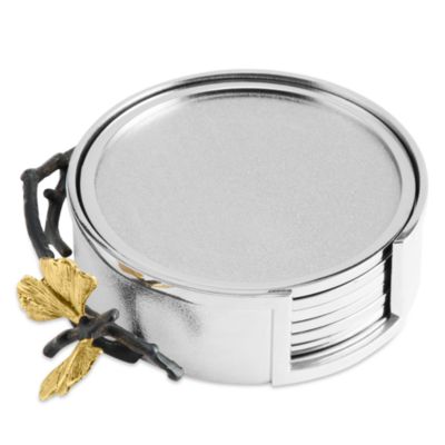 Butterfly Ginkgo Coaster, Set of 6