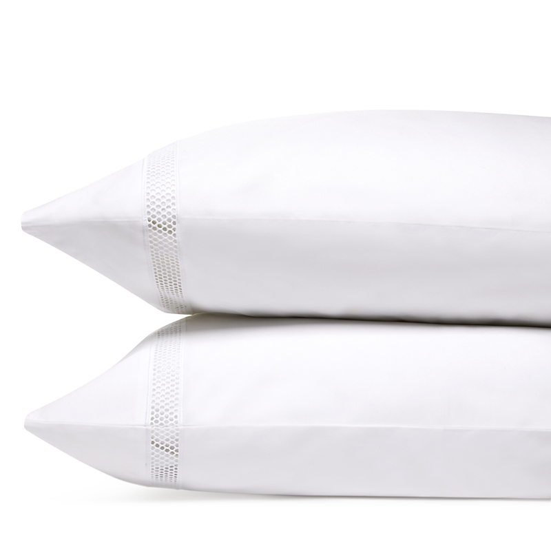 Home Treasures Ritz Standard Pillowcase, Pair In White