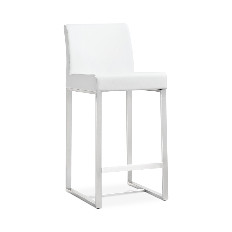 Tov Furniture Denmark Faux Leather Counter Stool, Set of 2