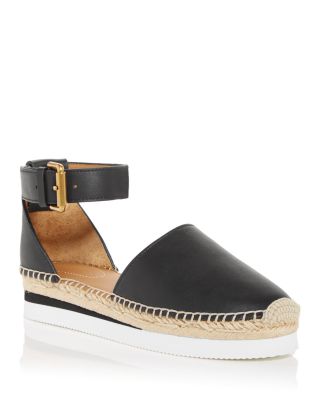 closed toe espadrilles low heel