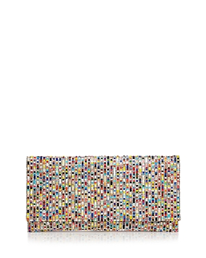AQUA SMALL BEADED CLUTCH - 100% EXCLUSIVE