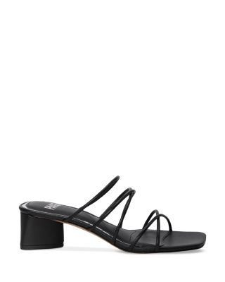 low heel slip on sandals