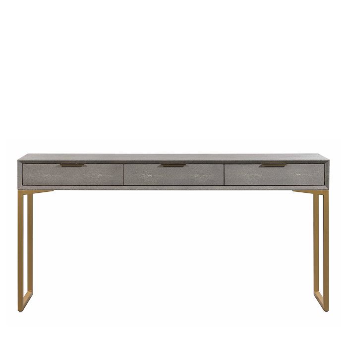 TOV Furniture Pesce Shagreen Console Table Bloomingdale s