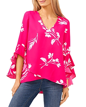 VINCE CAMUTO RUFFLE TOP