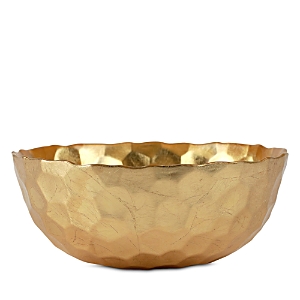 Vietri Rufolo Glass Honeycomb Small Bowl In Gold