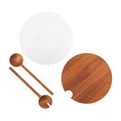 Duets Salad Bowl & Servers
