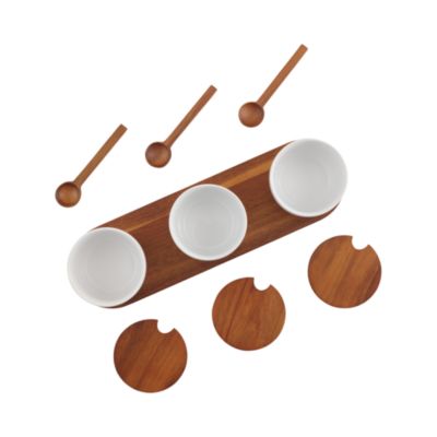 Duets Triple Condiment Server