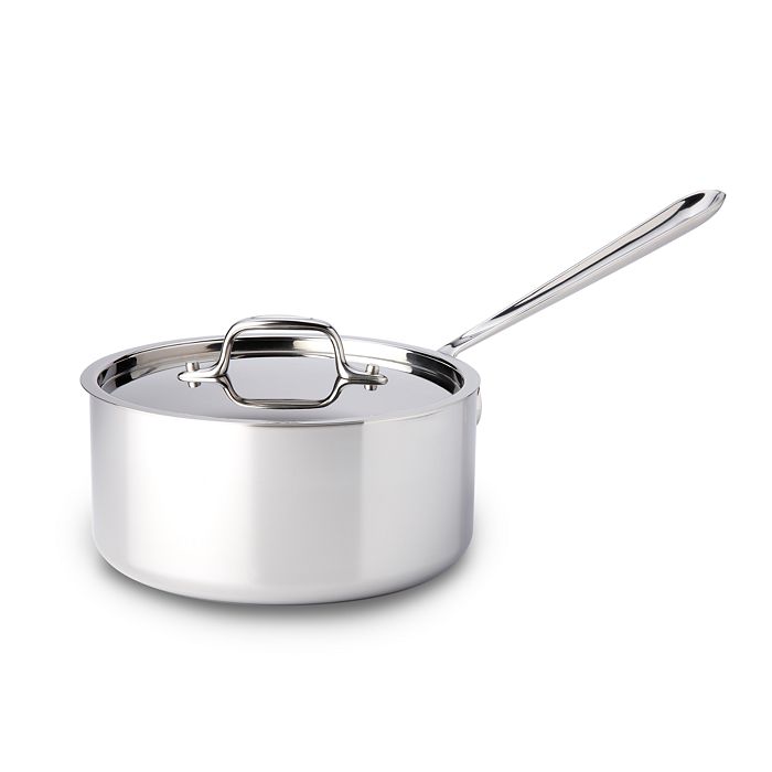 All-Clad Stainless Steel 3-Quart Saucepan with Lid