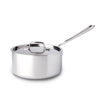 All-Clad Stainless Steel 3-Quart Saucepan with Lid | Bloomingdale's