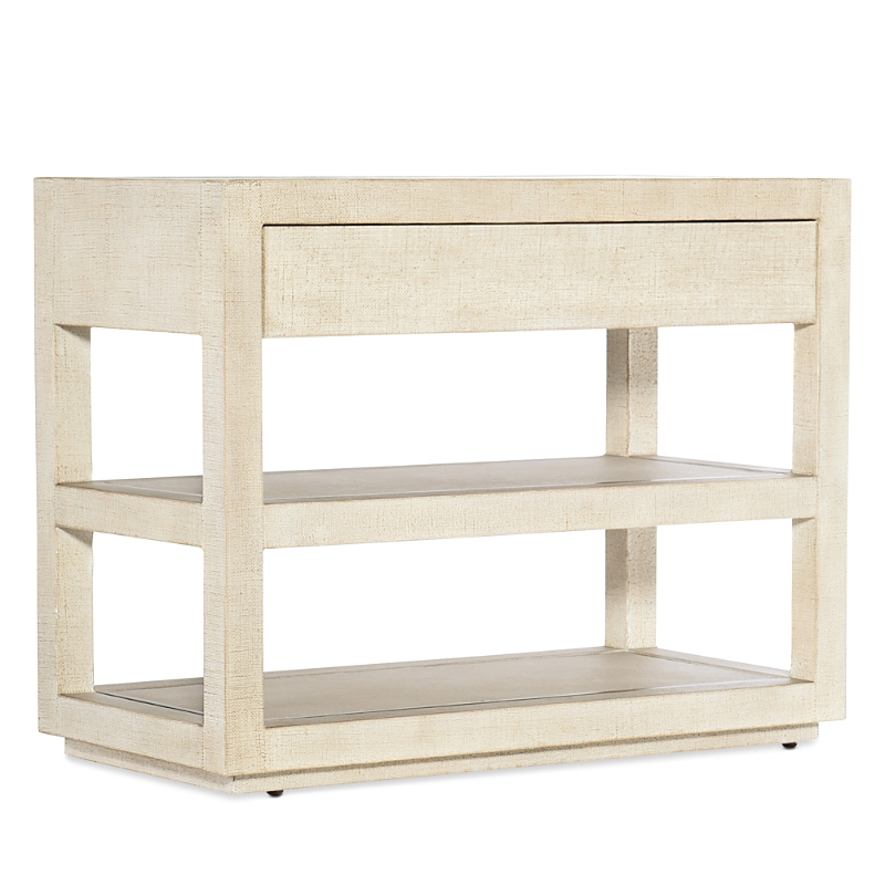 Hooker Furniture Cascade One-drawer Nightstand In Chalk