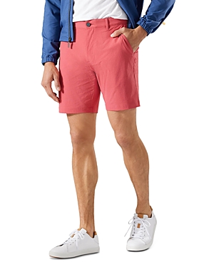 Tommy Bahama Chip Shot Islandzone Nylon Stretch Ripstop Straight Fit 8 Shorts In New Red Sail
