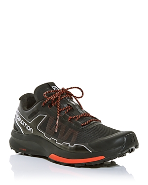 Salomon Unisex Ultra Raid Low Top Hiking Sneakers In Black