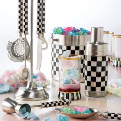 Courtly Check 5-Piece Bar Tool Set with Stand