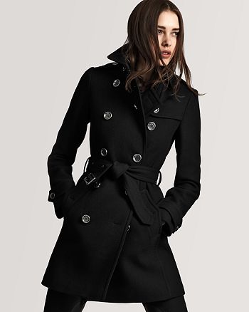 Burberry Balmoral Classic Wool Trench | Bloomingdale's