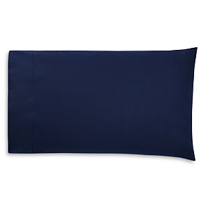 Sky Percale Standard Pillowcase, Pair In Navy