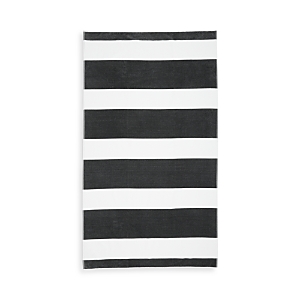 Hudson Park Collection Westport Stripe Beach Towel - Exclusive In Charcoal
