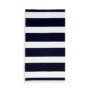 Hudson Park Collection Westport Stripe Beach Towel - Exclusive In Navy