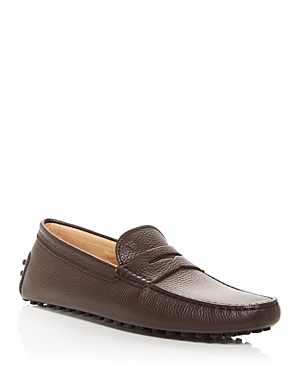 Tod's Men's Mocassino Nuovo Gommini Drivers In Coffee