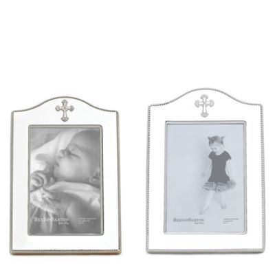 Abbey Cross Silver-Plate Frame Collection