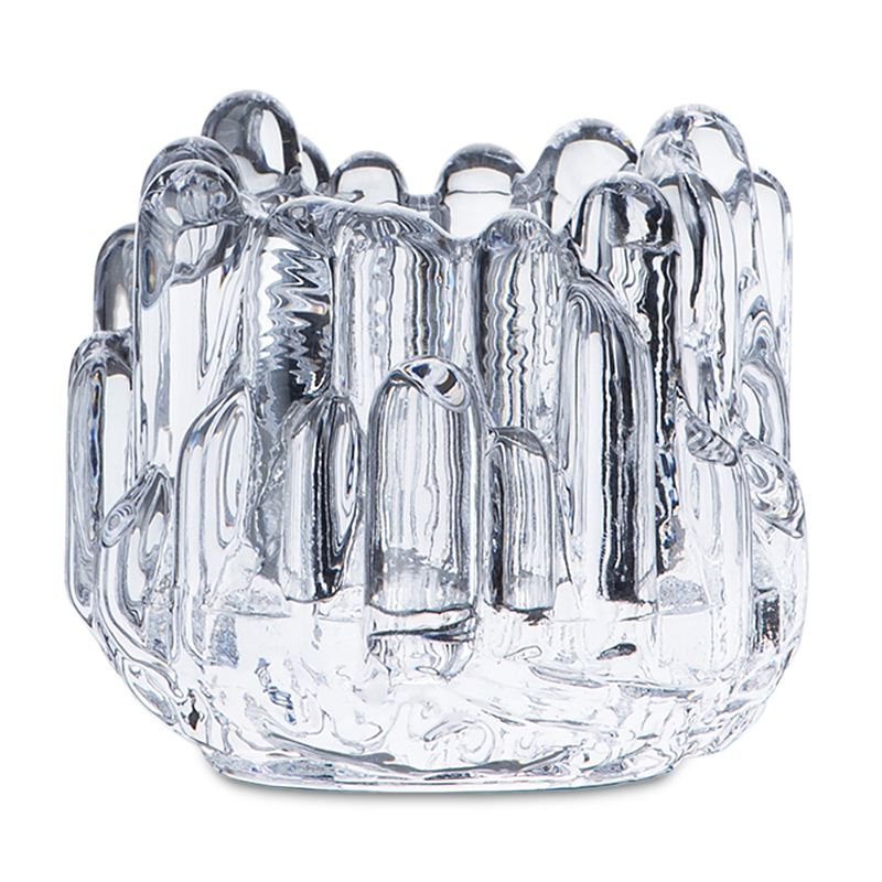 Kosta Boda Polar Small Clear Crystal Objet In Clear