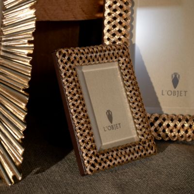 L'Objet Platinum Braid Frame