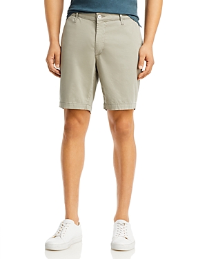 Ag Slim Fit 8.5 Inch Cotton Shorts In Gray Haze
