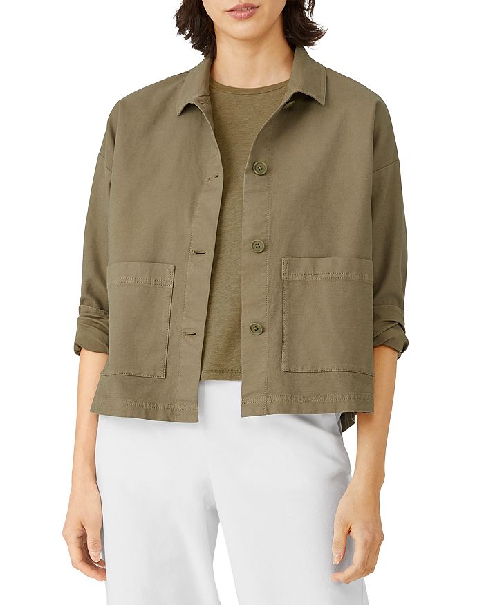 Eileen fisher sales graphite jacket