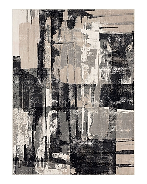 Shop Karastan Epiphany Brush Strokes Area Rug, 5'3 X 7'10 In Soot