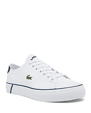 Lacoste Men's Gripshot Bl21 1 Cma Lace Up Sneakers In White