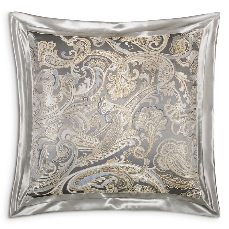 Shop Togas House Of Textiles House Of Textiles Lorenzo Silk Euro Sham - Exclusive In Green