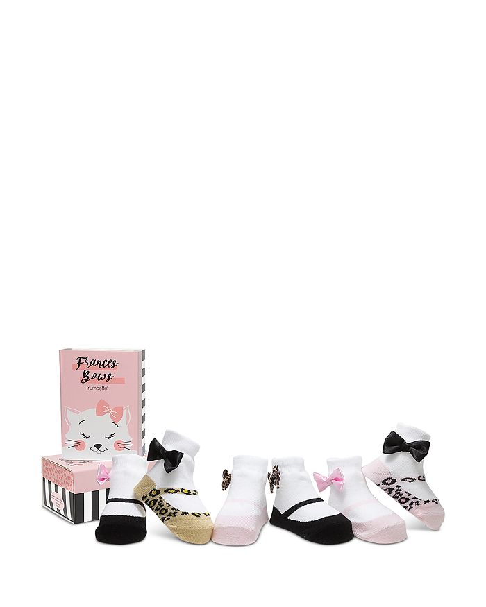 Trumpette Girls Frances Bow Socks Set of 6 Baby Bloomingdale s
