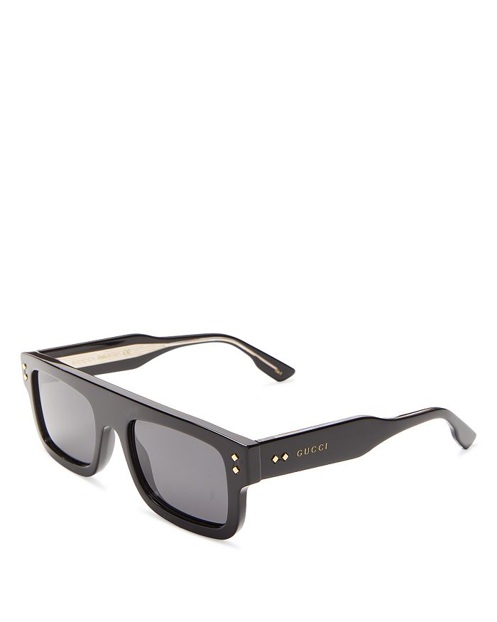 Manga stof in de ogen gooien Pogo stick sprong Gucci Rectangle Sunglasses, 53mm | Bloomingdale's