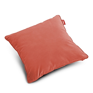 Fatboy Square Velvet Pillow In Rhubarb