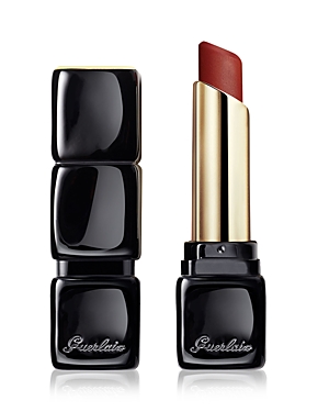 Guerlain Kisskiss Tender 16h Comfort Lightweight Luminous Matte Lipstick In 770 Desire Red