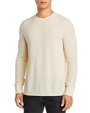 Rag & Bone Collin Classic Fit Crewneck Sweater In Light Dove