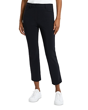 Shop Theory Treeca Ankle Pants In Black