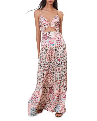 ba\u0026sh Gisele Cutout Maxi Dress 