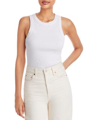 Citizen Of Humanity Citizens Of Humanity Isabel Rib Tank In White