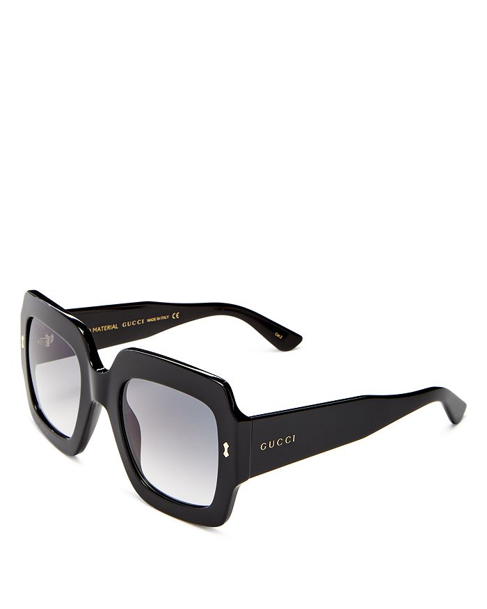 Gucci Square Sunglasses, 53mm | Bloomingdale's