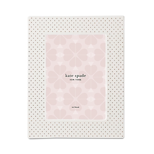 Kate Spade New York Dotted Frame, 5 X 7 In White