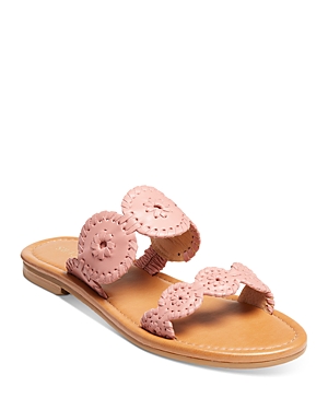 Jack Rogers Women's Lauren Ii Slide Sandals In Rose/rose