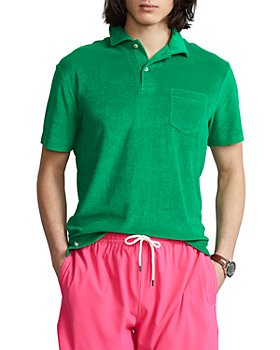 Polo Ralph Lauren - Terry Solid Custom Slim Fit Polo Shirt