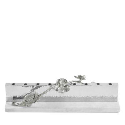 White Orchid Menorah