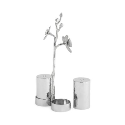 White Orchid Salt & Pepper Set