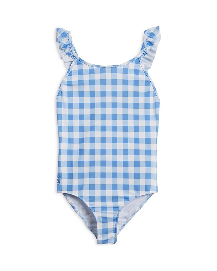 Ralph Lauren Ralph Lauren Girls' Gingham Check Swimsuit - Big Kid ...