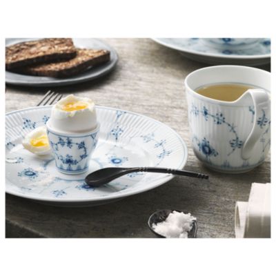 Blue Fluted Plain Mug