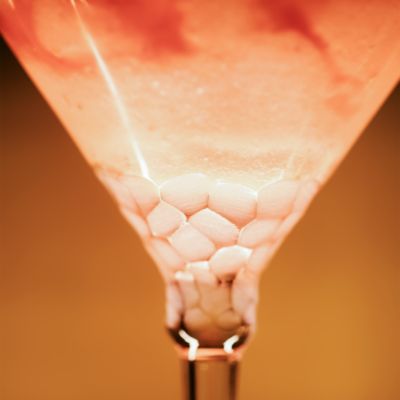 Pebbles Martini Glass